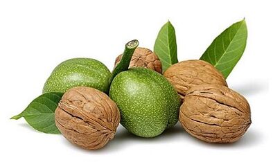 Parazitleri vücuttan çıkarmak için ceviz